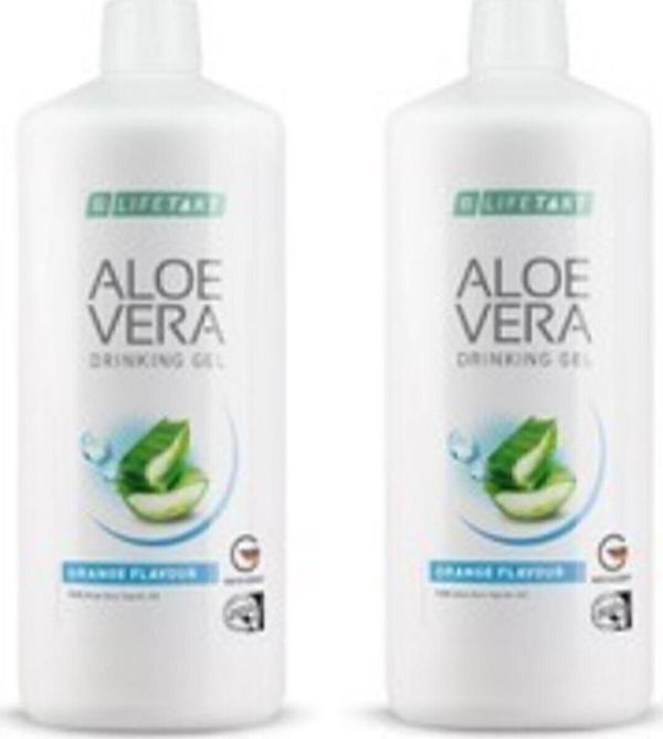 LR Aloe Vera Jel Içecek Portakal Aromalı 1000 Ml 2'li Set - Image 1