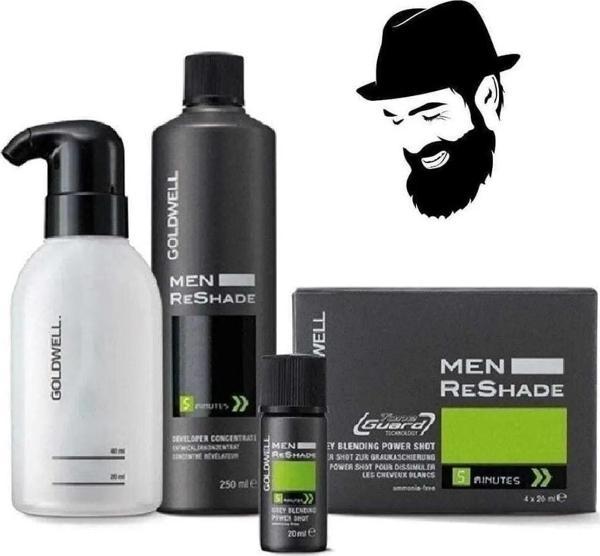 Goldwell 6ca Men Reshade 4x20ml + Developer Oxidant 250ml - Image 1