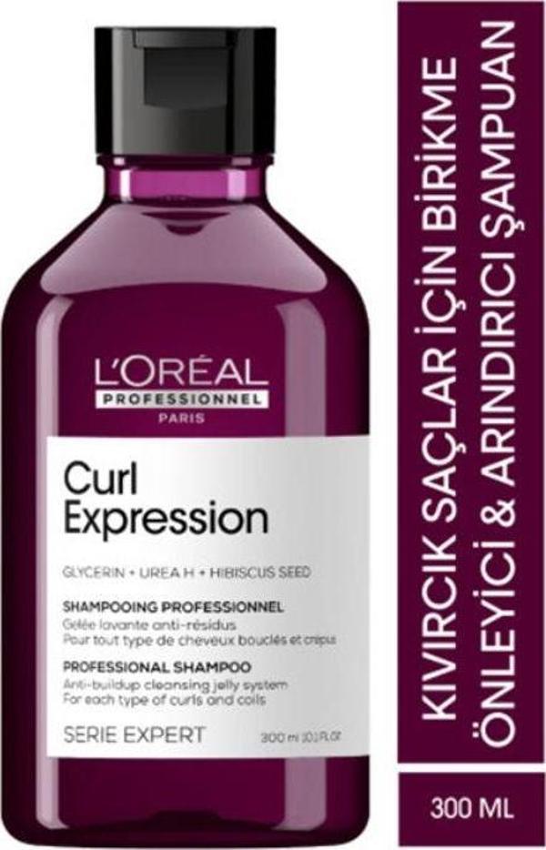 L'oreal Professionnel Curl Expression Bukleli Saçlar İçin Arındırıcı Jel Şampuan 300 ml 10.1 fl oz - Image 1