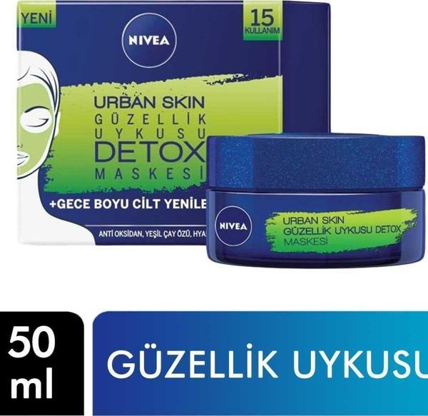 Nivea Güzellik Uykusu Yüz Maskesi 50 Ml Urban Skin Detox 4005900587787 Kategori: Yüz Kremi - Image 1