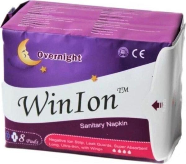 Winion Kadın Winalite Negatif İyonlu Anion Ped Gece - Image 1