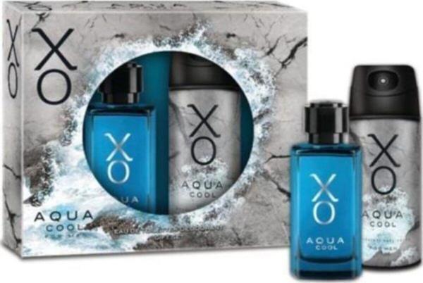 Xo Aqua Cool Edt 100 ml Erkek Parfüm Seti KRC0175 - Image 1