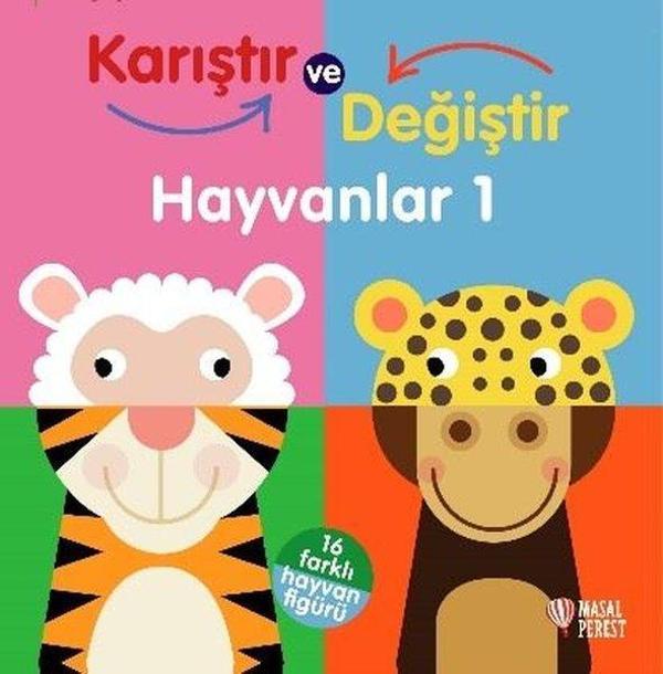 Karıştır ve Değiştir - Hayvanlar 1 - Masalperest - Image 1