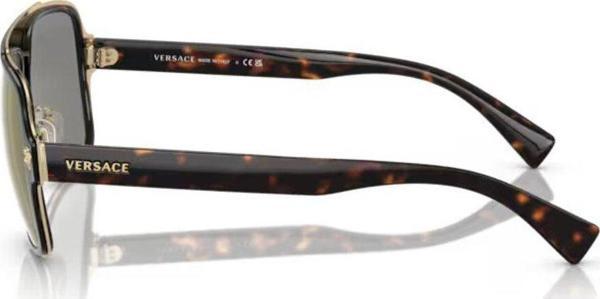 Versace Erkek Altın Ve2199 1252/4t 56 Ekartman Gold Aynalı Güneş Gözlüğü - Image 1