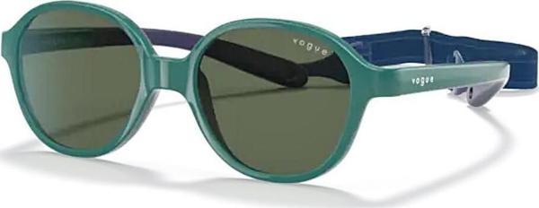 Vogue Junior Vj 2012 297571 43 Çocuk Oval Yeşil Kemik Güneş Gözlüğü - Image 1