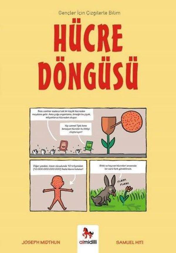 Hücre Döngüsü - Gençler İçin Çizgilerle Bilim - Almidilli - Image 1