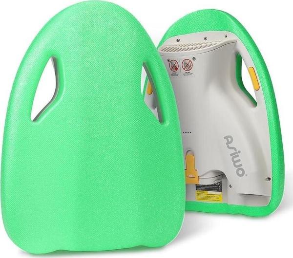 Asiwo Yüzme Eğitim Kickboard, Elektrikli, 3 Hızlı, Yüzme Havuz Tahtası - Yeşil - Image 1
