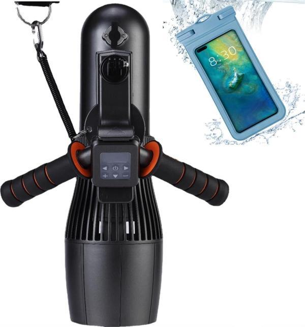 Geneinno 30m Su Geçirmez, Çantalı Su Altı Scooter, 500W RC Sup Motor - Image 1