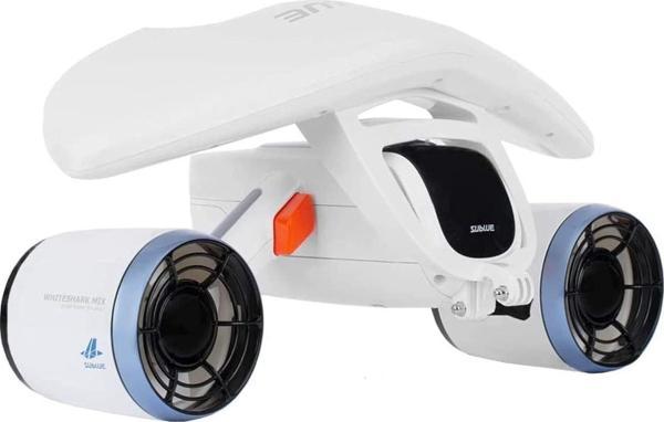 Sublue WhiteShark Mix Sualtı Scooter Çift Motorlu, Tüplü Dalış İçin - Beyaz - Image 1