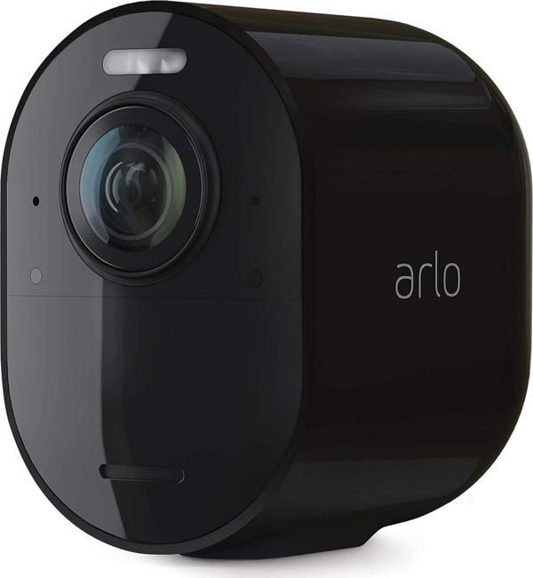 Arlo Ultra 2 Spotlight Kablosuz Ev Güvenlik Kamerası, Eklenti - Siyah - Image 1