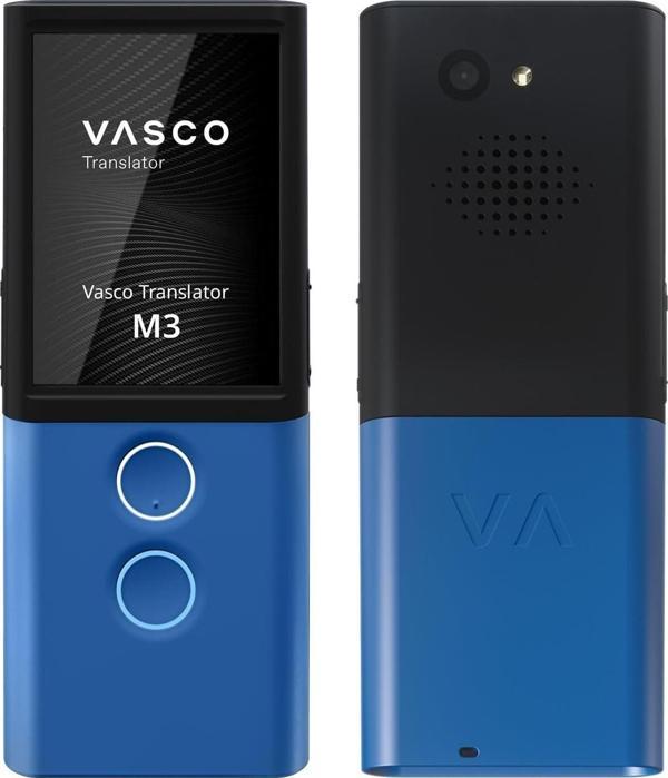 Vasco M3 Dil Tercüman Cihazı - 200 Ülkede WiFi Olmadan Ücretsiz - Mavi - Image 1