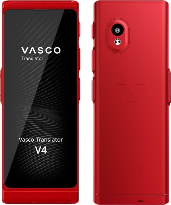 Vasco V4 Dil Tercüman Cihazı - 108 Dil - WiFi Olmadan Ücretsiz - Yakut Kırmızı - Image 1