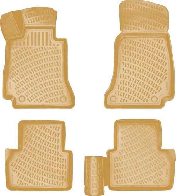 Rizline 3D Oto Paspas Bej Renk Mercedes E Serisi W212 2010 - 2016 ile uyumlu - Image 1