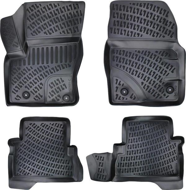 Rizline 3D Oto Paspas Siyah Renk Ford Kuga 2008 - 2012 ile uyumlu - Image 1