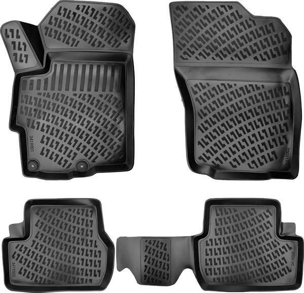 Rizline 3D Oto Paspas Siyah Renk Mitsubishi Lancer 2008 - Sonrası ile uyumlu - Image 1