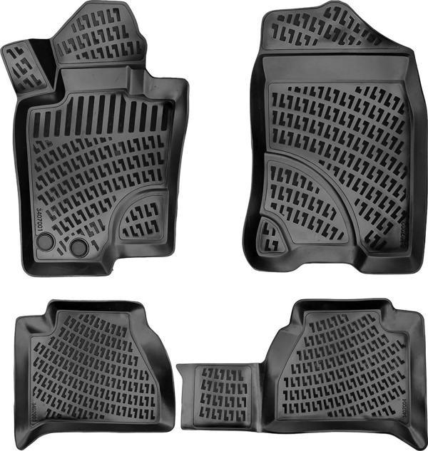 Rizline 3D Oto Paspas Siyah Renk Nissan Navara 2014 - 2024 ile uyumlu - Image 1