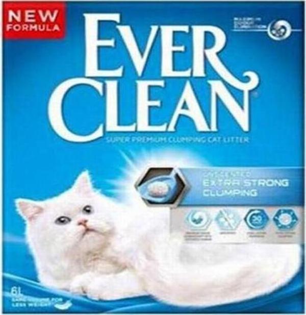 Ever Clean Extra Strong Clumping Kokusuz Topaklanan Kedi Kumu 2x10 Lt - Image 1