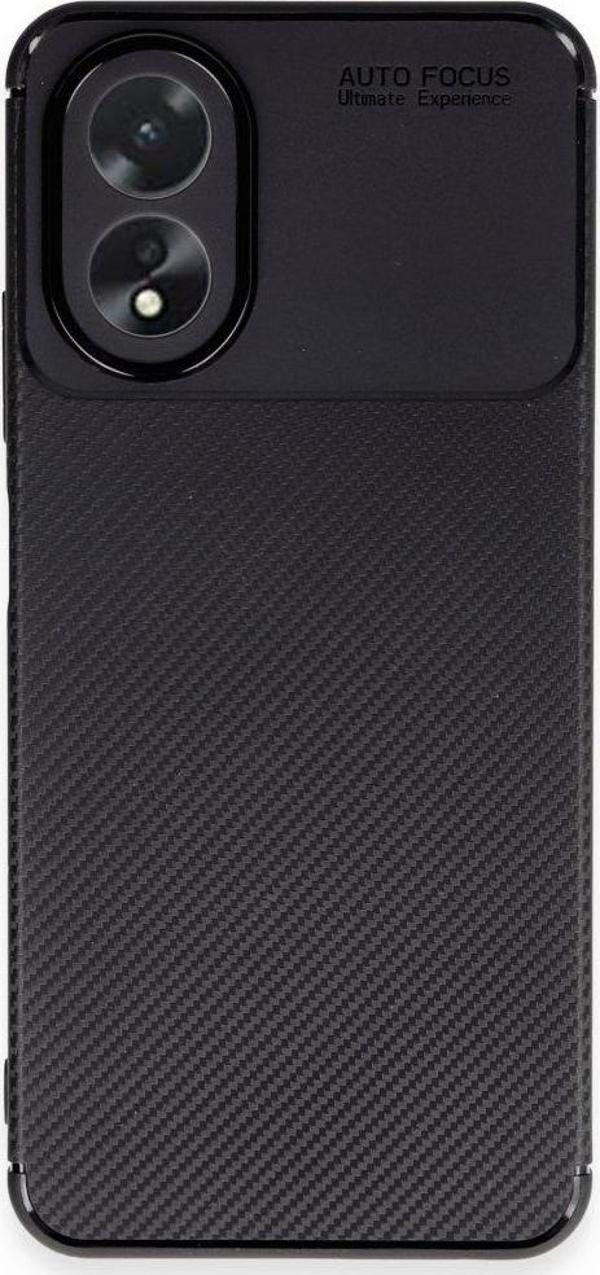 Oppo A38 Kılıf Auto Focus Karbon Silikon Kapak - Image 1