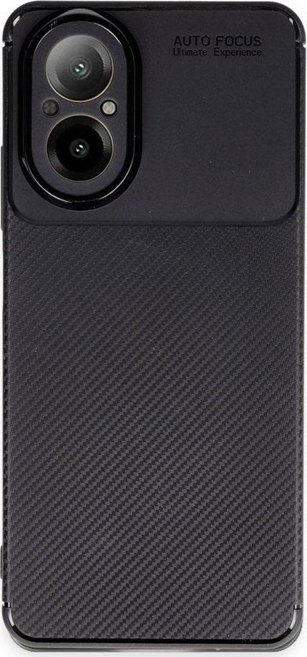 Realme 12 Lite Kılıf Auto Focus Karbon Silikon Kapak - Image 1