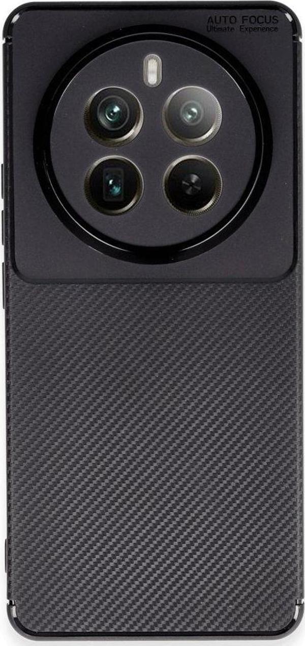 Realme 12 Pro Kılıf Auto Focus Karbon Silikon Kapak - Image 1