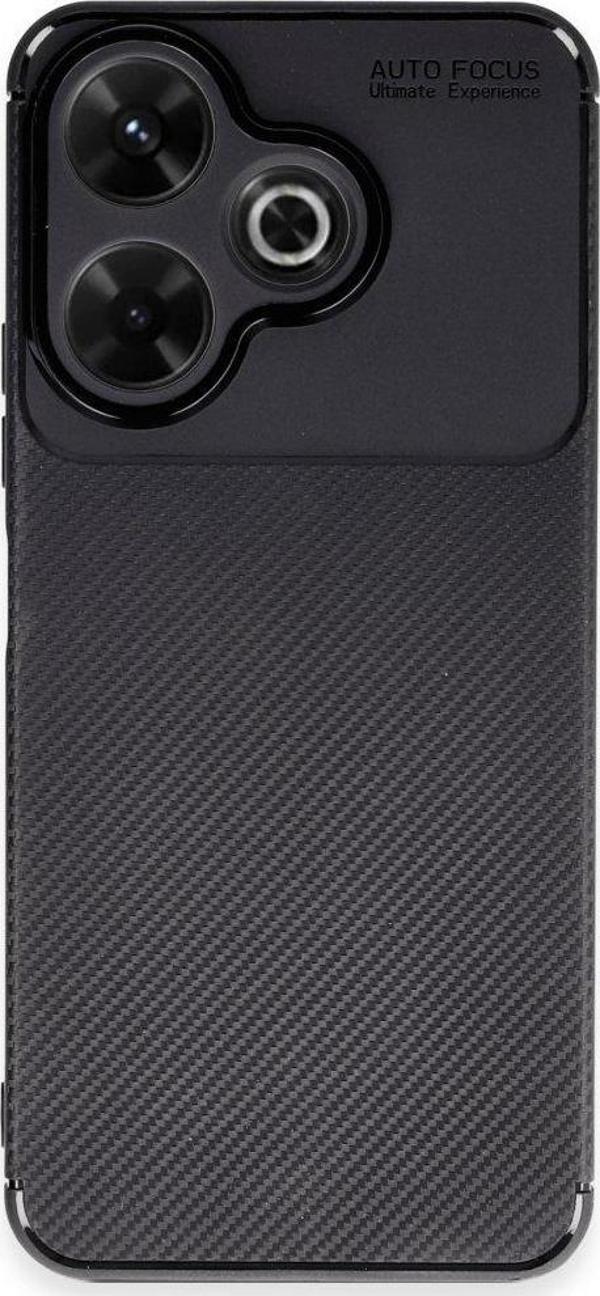 Xiaomi Redmi 13 4G Kılıf Auto Focus Karbon Silikon Kapak - Image 1