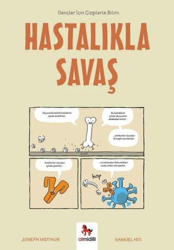 Hastalıkla Savaş-Gençler için Çizgilerle Bilim - Almidilli - Image 1