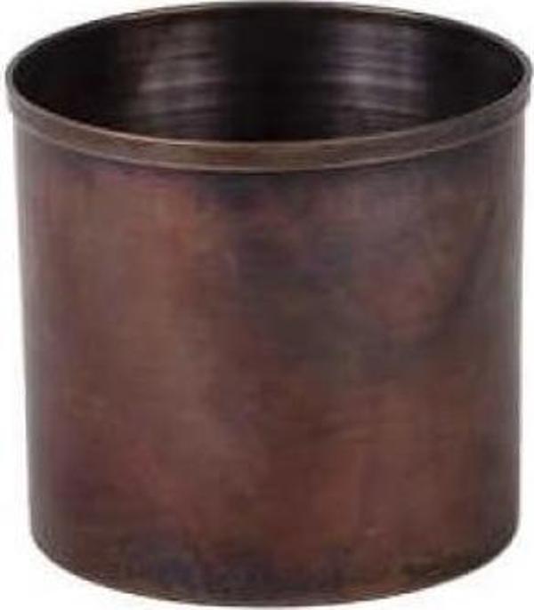 Turna Bakır Bahar Saksı 1 No 8 Cm Düz Oksit Turna2564-3 - Image 1