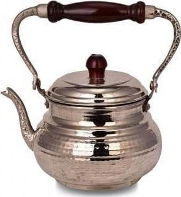 Turna Bakır İtalyan Demlik El Dövme Nikel Turna1961-2 - Image 1
