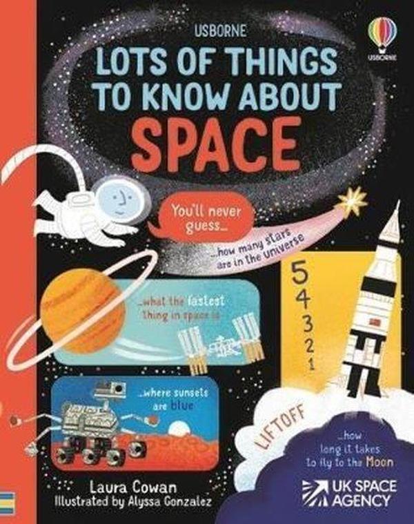 Lots of Things to Know About Space - Usborne - Image 1