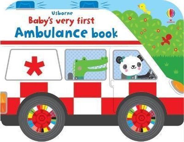 Baby's Very First Ambulance Book - Usborne - Image 1