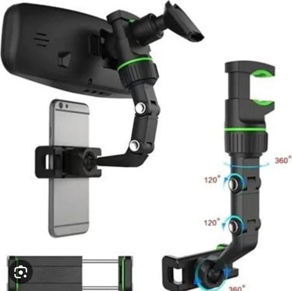 H-01 Araç İçİ Dİkİz Aynasİ Telefon Tutucu - Image 1