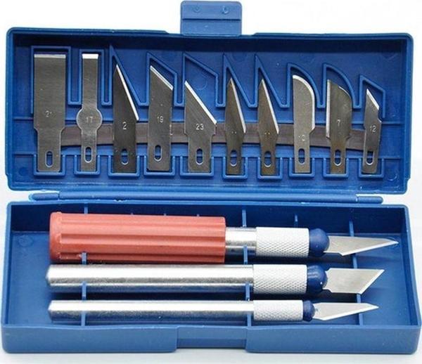 Hobi Maket Bıçağı Seti 16 Parça - Image 1