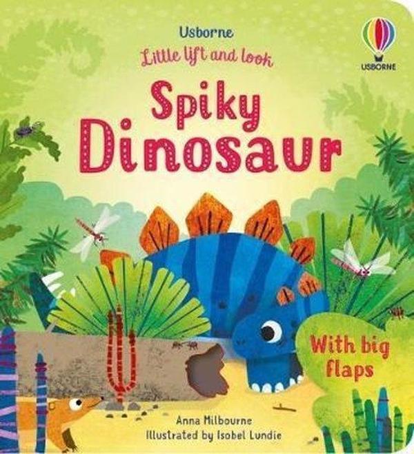 Little Lift and Look Spiky Dinosaur - Usborne - Image 1