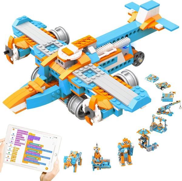 Apitor 10'u 1 arada STEM Robot Yapım Seti, Programlanabilir Kodlama Robotu - Image 1