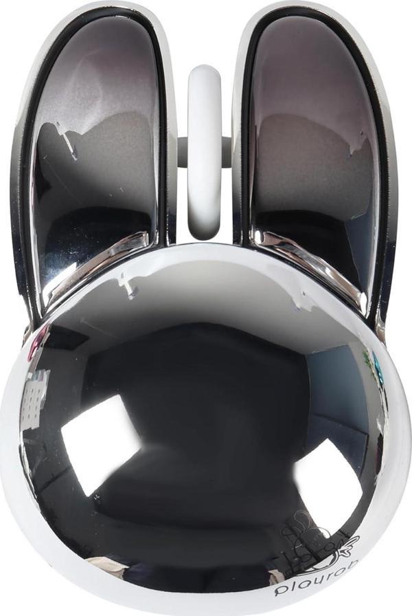 Guguelec Kablosuz Mouse, Sevimli Tavşan Bluetooth Çift Mod, Küçük - Gümüş - Image 1