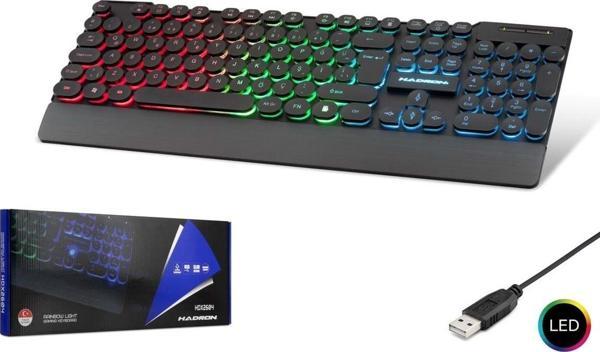 Hadron Hdx2604 Oyun Klavye Ledli Kablolu Q - Image 1