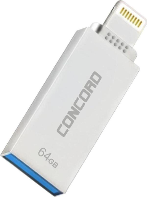 Concord Iphone Uyumlu 3,0 Metal Otg Usb Flash Bellek 64 Gb - Image 1