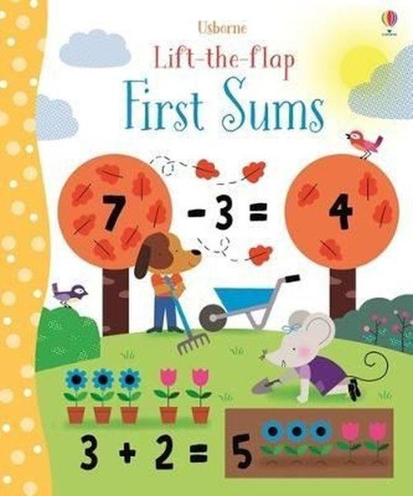 Lift-the-Flap First Sums - Usborne - Image 1