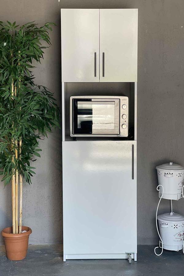 Avmpark Fırınlı Erzak Dolabı Beyaz - Image 1