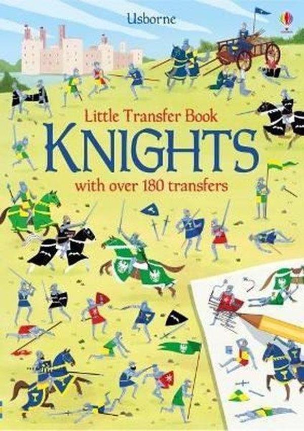 Transfer Activity Book Knights - Usborne - Image 1