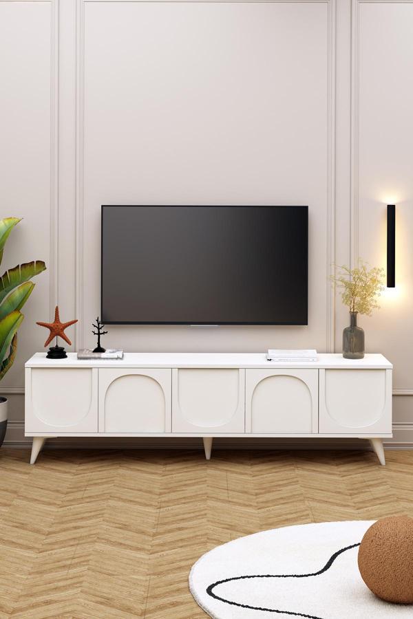 Logan Membran Kapaklı Modern Tv Ünitesi Aytaşı - Image 1