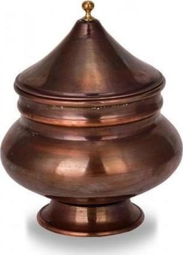 Turna Bakır Rumeli Şekerlik Düz Oksit Turna5763-3 - Image 1