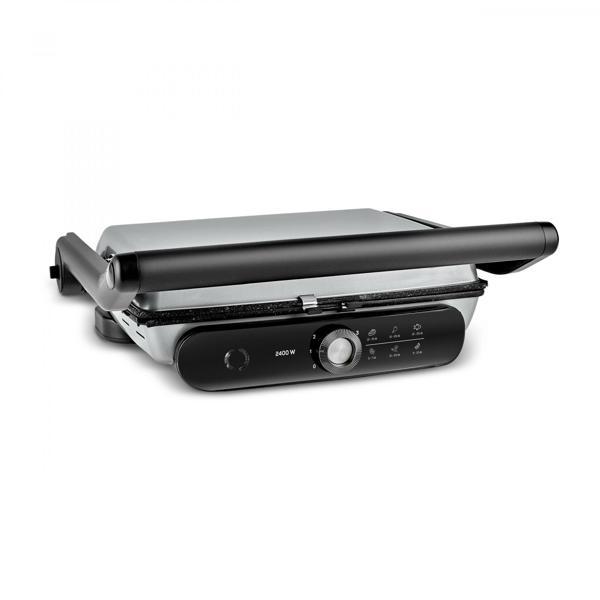 Karaca Gastro Grill Pro 2400W Izgara ve Tost Makinesi Antrasit 6 Dilim Kapasiteli - Image 1