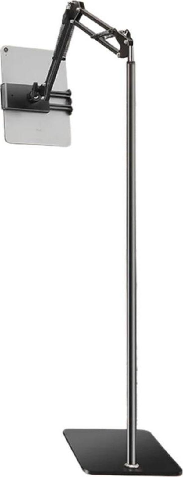 Polham Ful Metal Teleskopik Açı ve Yükseklik Ayarlı Telefon ve Tablet Tutucu Stand, Video İzlemek Çekmek İçin Stand - Image 1