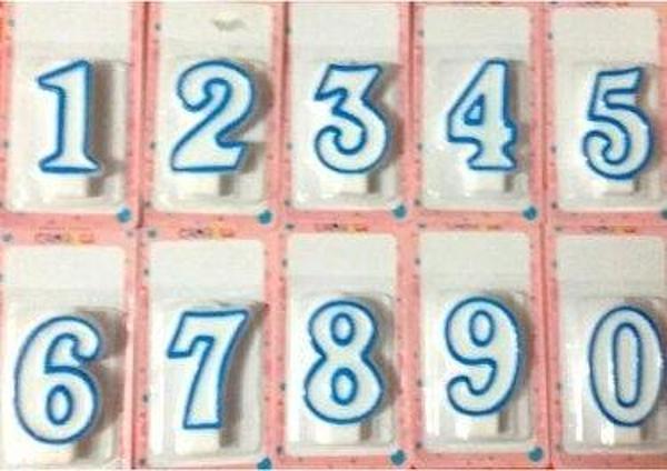 RAKAM MUM 4 YAŞ DÜZ MAVİ - Image 1