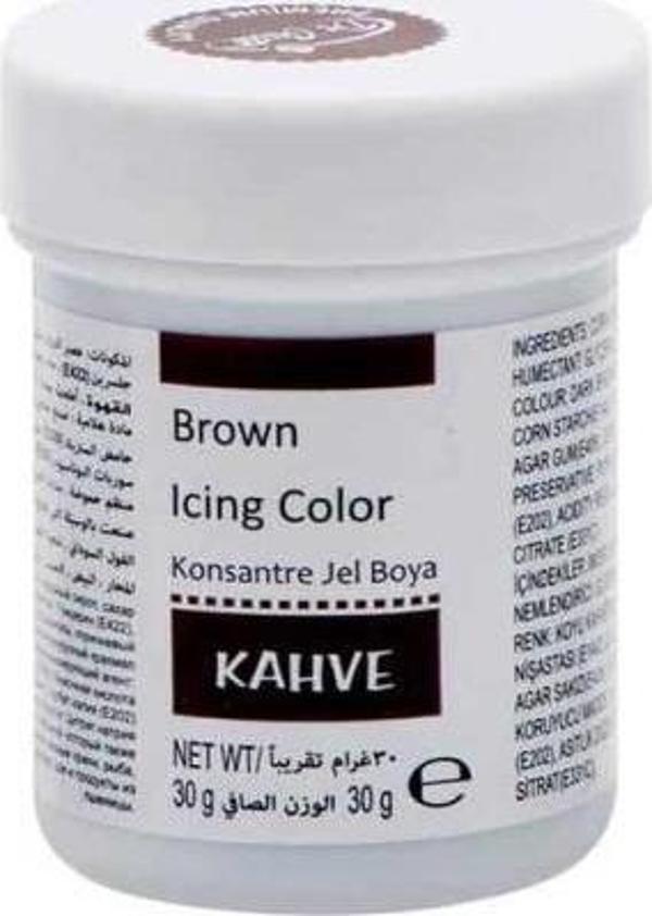 Dr. Gusto Kahverengi Konsantre Jel Gıda Boyası 30 gr - Image 1