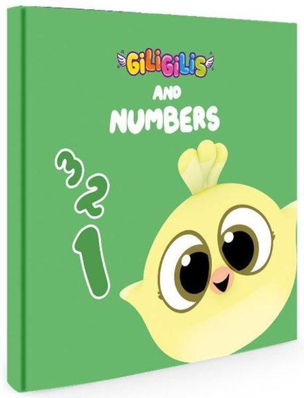 Giligilis and Numbers - İngilizce Eğitici Mini Karton Kitap Serisi - Artenino Yayıncılık - Image 1