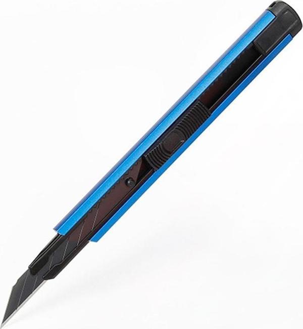 WORKPRO WP212012 9MM Alüminyum Kasa Cep Askılı Maket Bıçağı (MAVİ) - Image 1