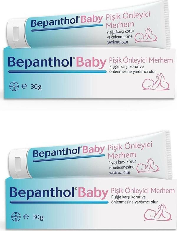 Bepanthol Baby Pişik Önleyici Merhem 30 gr 2'li Paket 00540 - Image 1