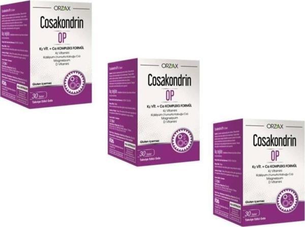 Cosakondrin Op 30 Tablet Takviye Edici Gıda 3'lü Paket - Image 1